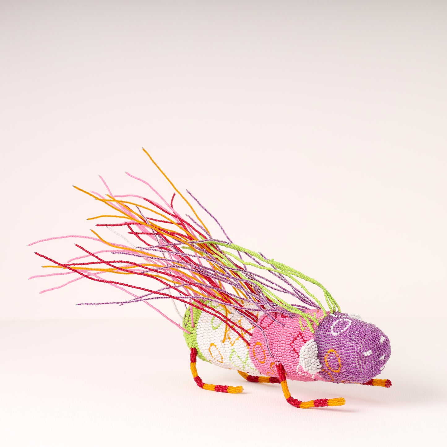 beaded porcupine art