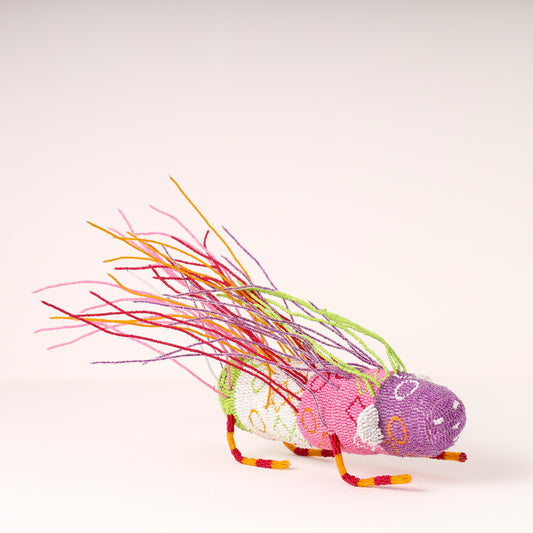beaded porcupine art