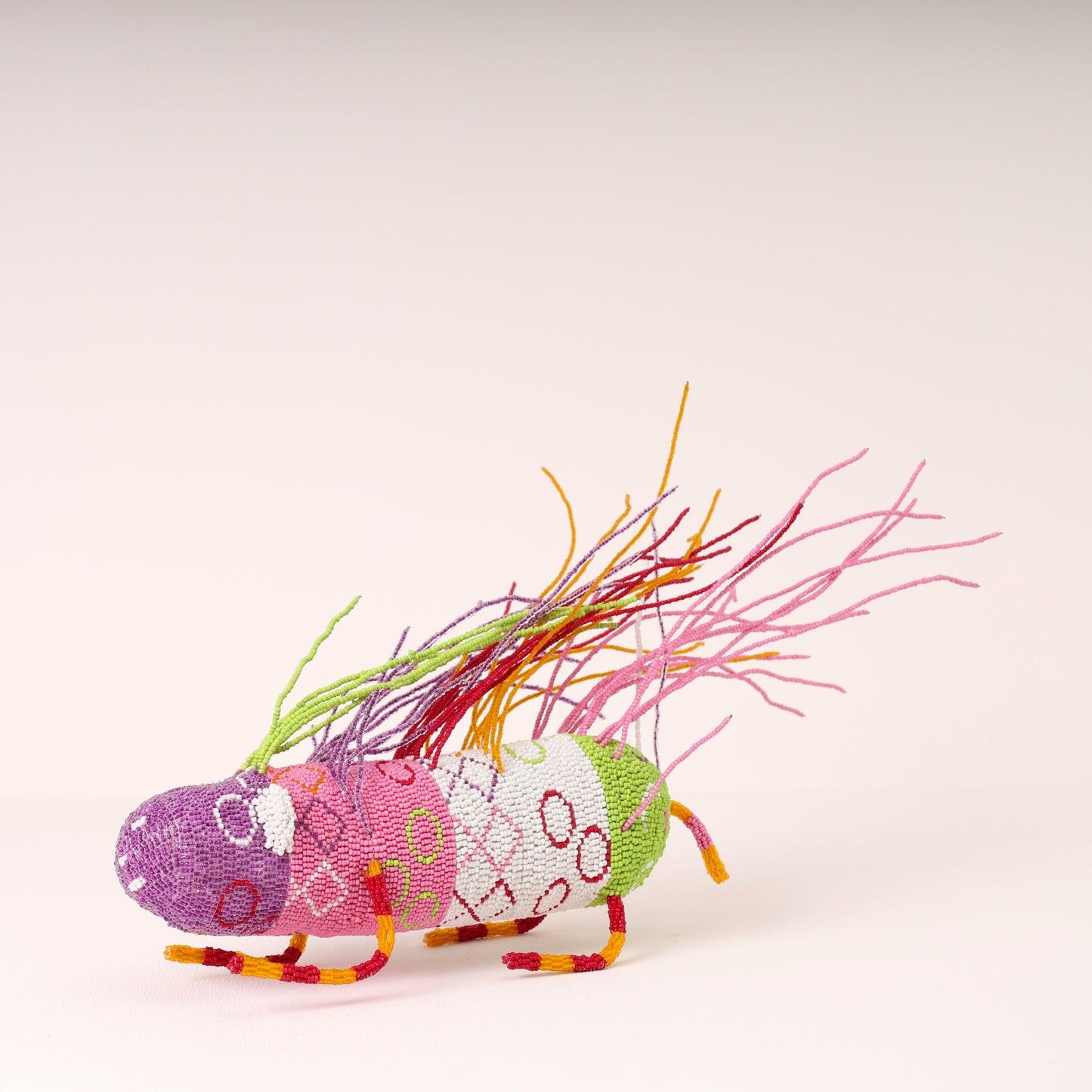 beaded porcupine art