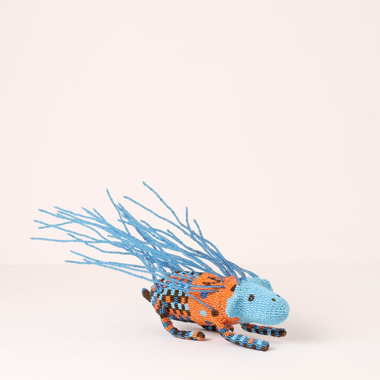 beaded porcupine art