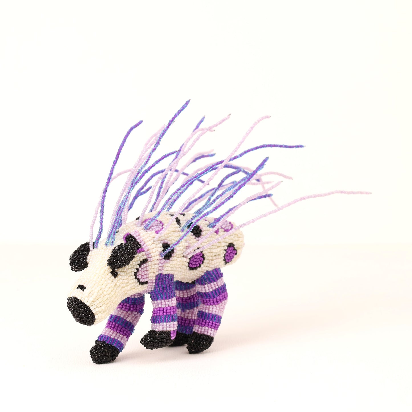beaded porcupine art