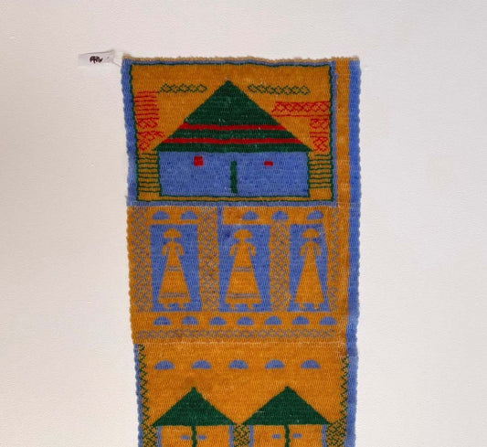 beaded runner art