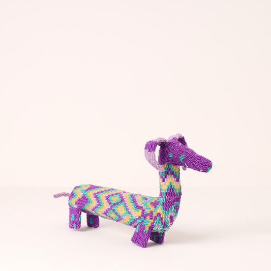 beaded sausage dog