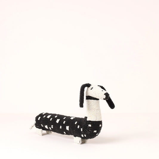 beaded sausage dog