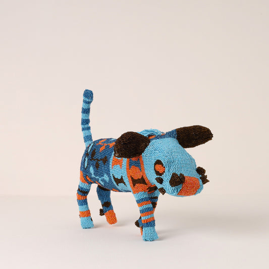 beaded warthog art