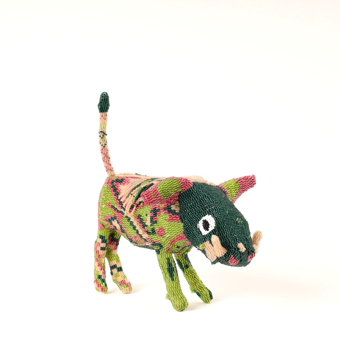 beaded warthog art