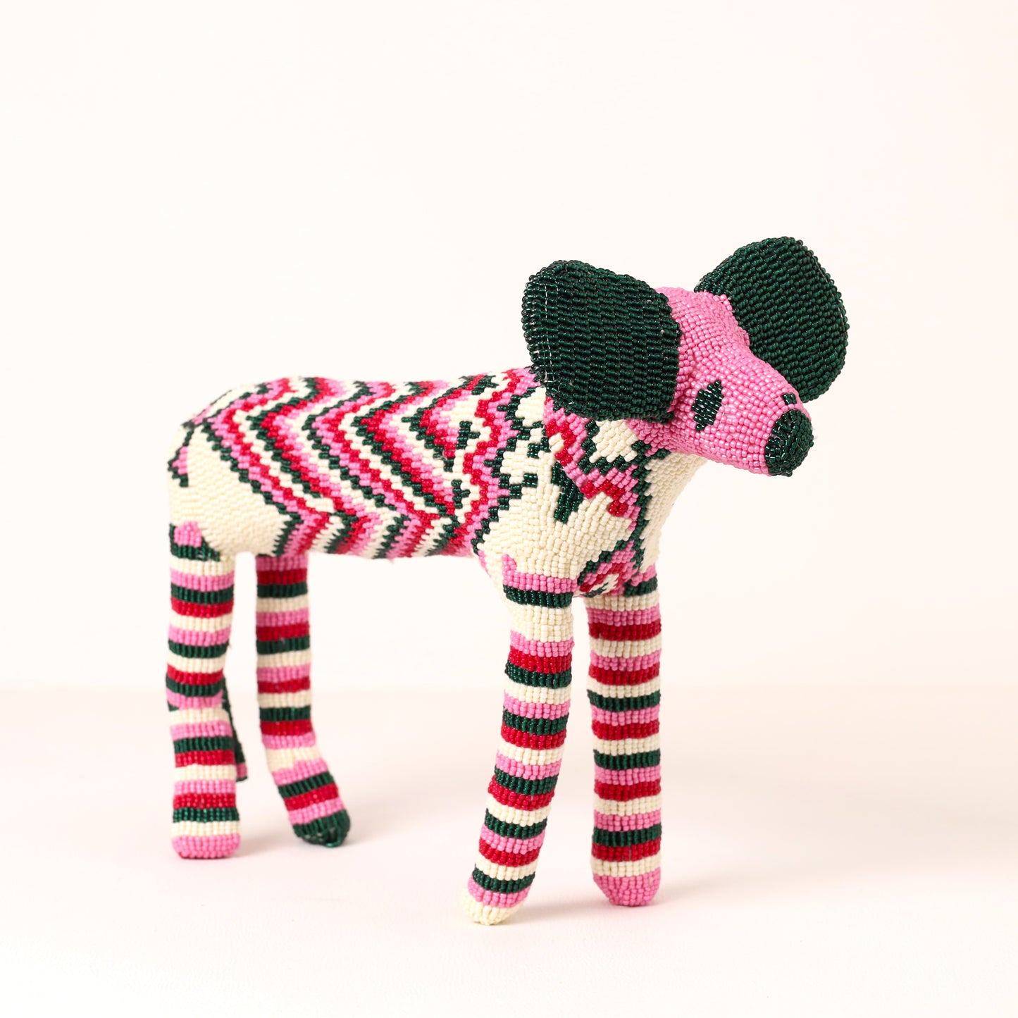 beaded wilddog art