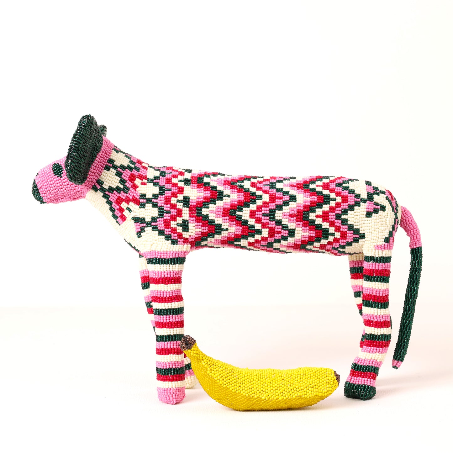 beaded wilddog art